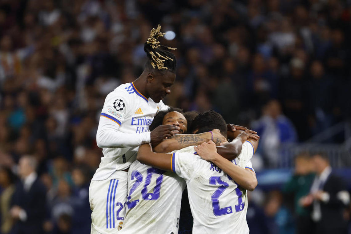 Rodrygo in Benzema Real čudežno popeljala v finale lige prvakov
