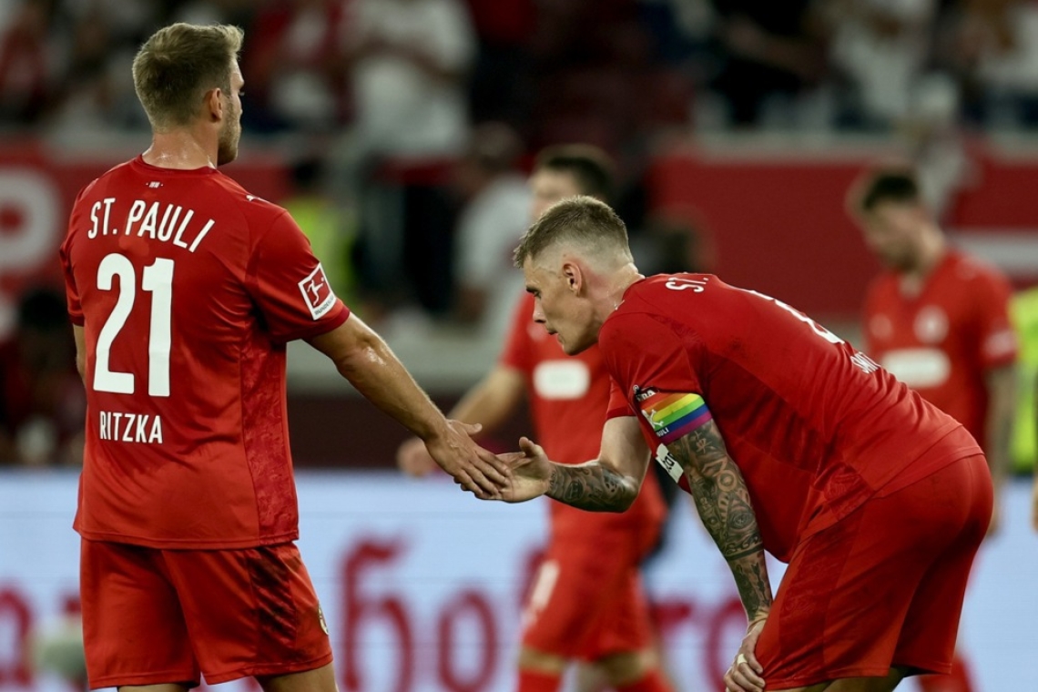 St. Pauli zapravil priložnost za skok na vrh