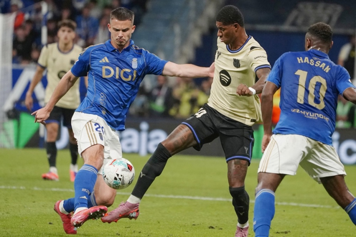 Barcelona po preobratu do zmage v Oviedu