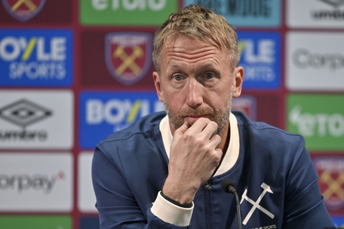West Ham po devetih mesecih odpustil Grahama Potterja