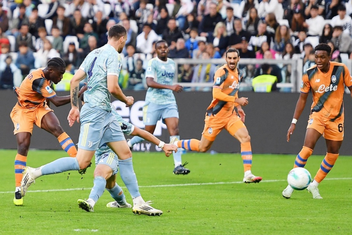 Juventus in Atalanta brez zmagovalca